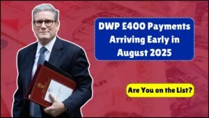 £400 Payment from DWP Arrives Early August