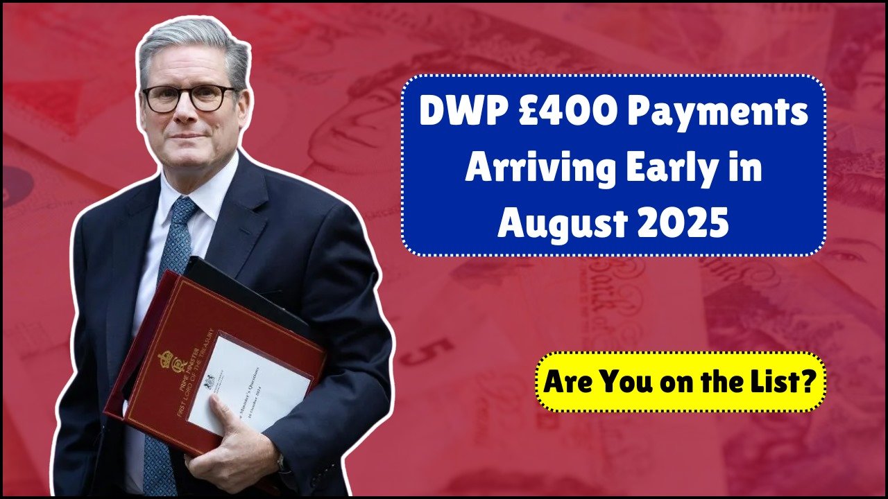 £400 Payment from DWP Arrives Early August