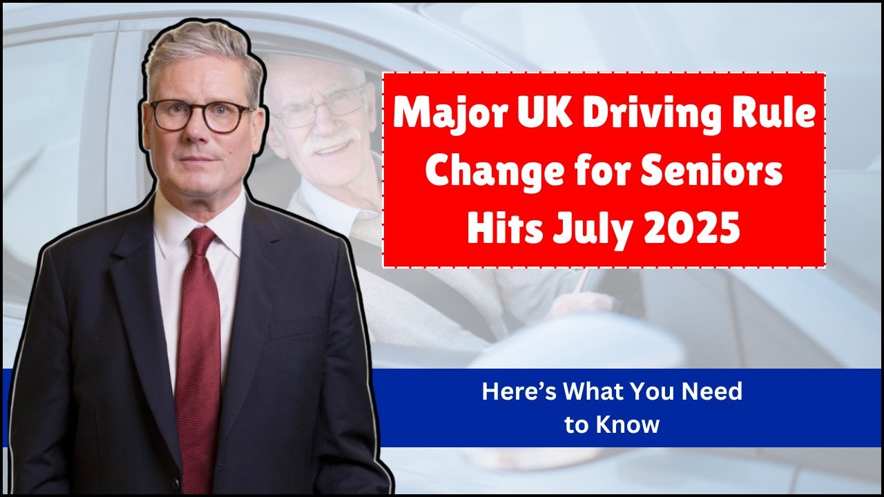 Major UK Driving Rule Change for Seniors Hits July 2025